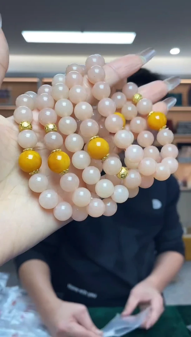 未镶嵌手串和田玉（多样性发一件）