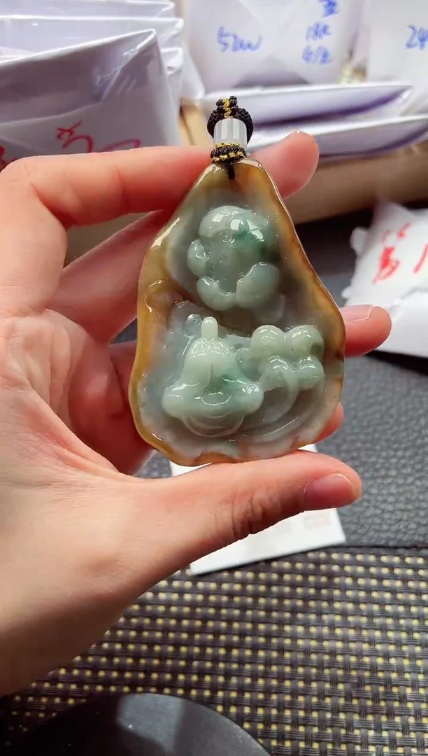 颈饰未镶嵌翡翠000111