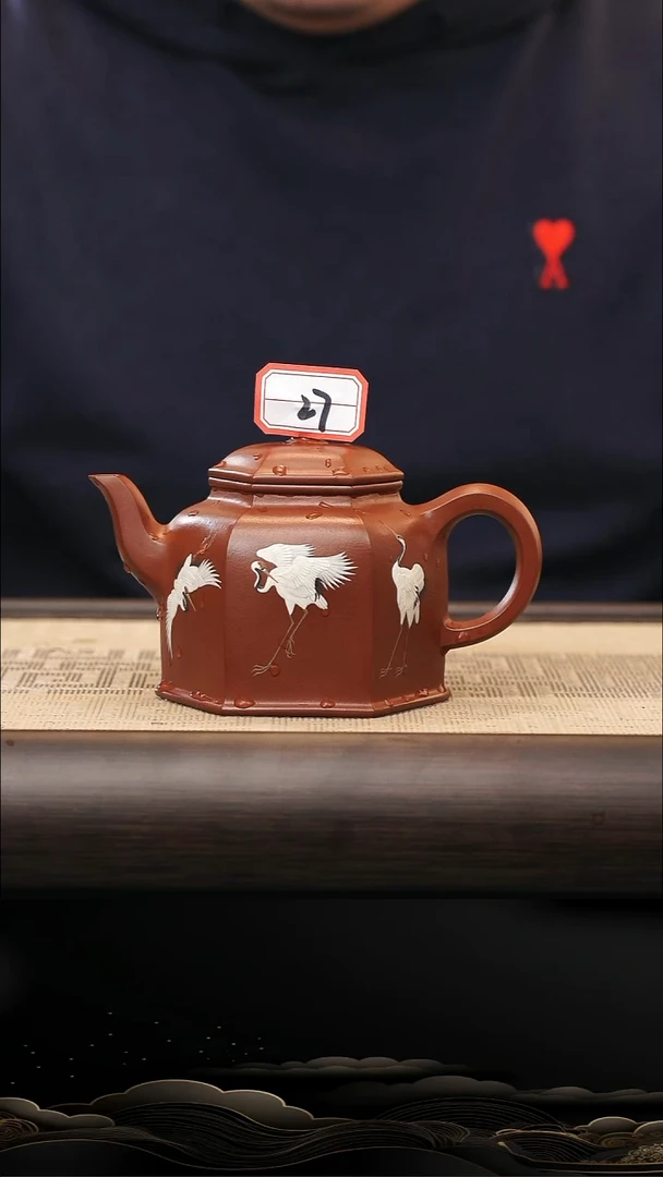 茶壶紫砂27号六方金钟