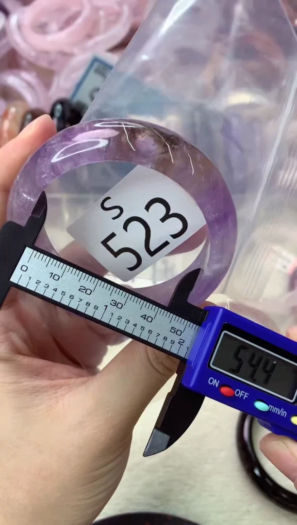 未镶嵌手镯水晶S523-53