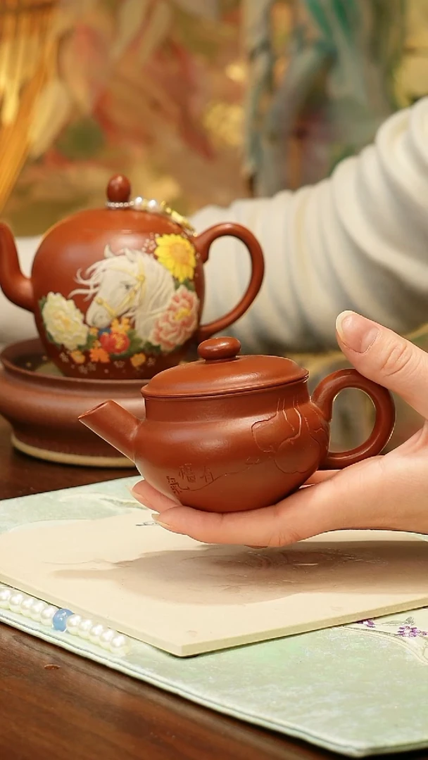 茶壶紫砂宜兴原矿手工紫砂壶