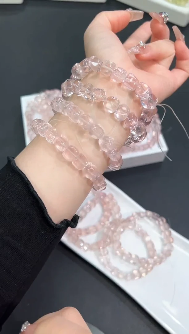 【闪购商品】水晶手串未镶嵌30s多样性发其一/1条默认微瑕