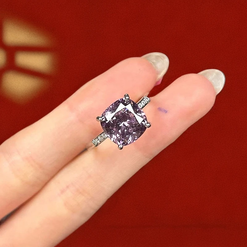 意大利GD-奢华气质轻奢梦幻彩色戒指508