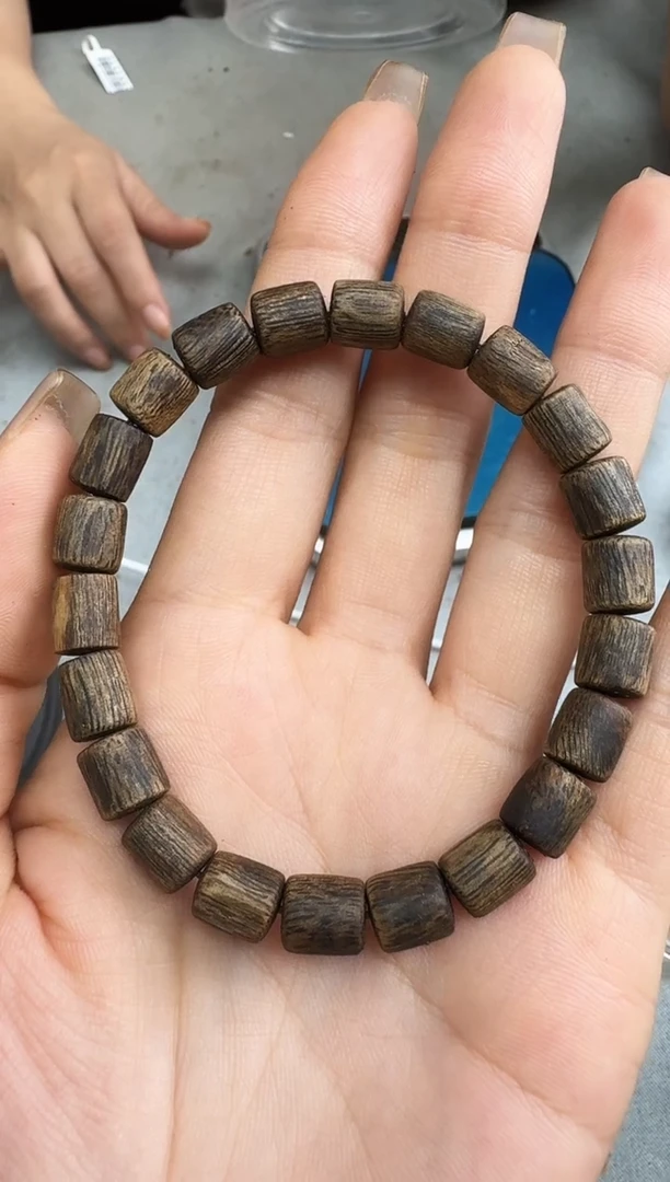 沉香手串0810紫罗兰随型沉水单圈多样性发一