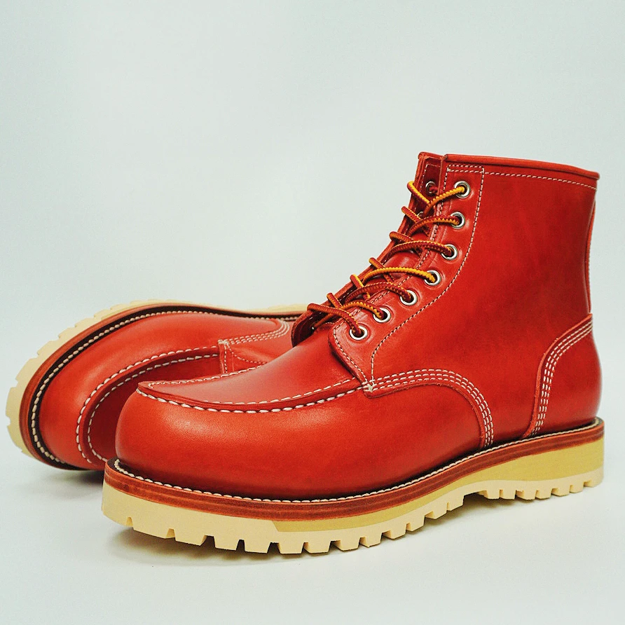 【3.0重水洗栎木皮】升级版875固特异经典工装鞋男鞋工装靴户外休闲