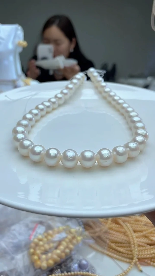 （无）10mm白系项链