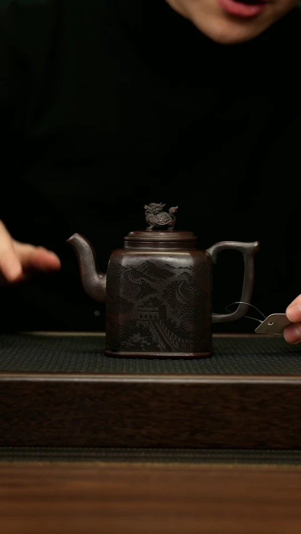 【闪购商品】紫砂茶壶宜兴原矿 手工 紫砂壶容量280CC