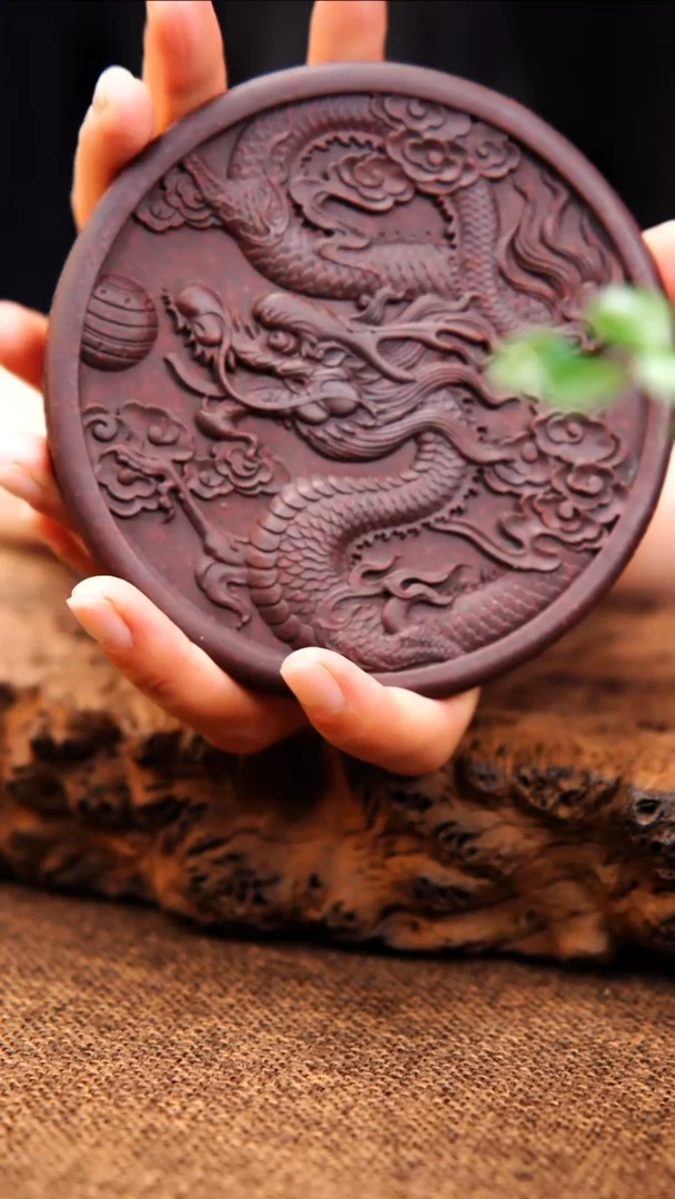 茶杯紫砂原矿紫砂茶盘