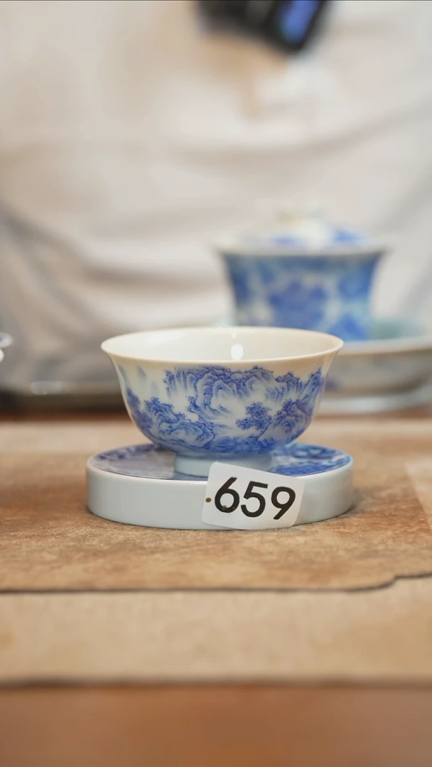 杯子全手工全手绘659