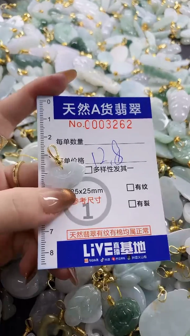 颈饰未镶嵌翡翠天然A货翡翠