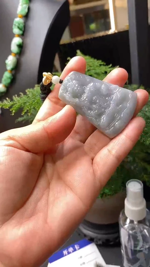 【闪购商品】翡翠颈饰未镶嵌挂件