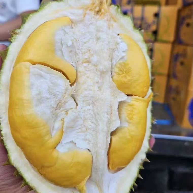 九零鲜果【同城配送】软金月鲜榴莲、一个3.2斤-3.7斤左右、现场称重、一物一拍【整果卖】【核大】软金月泰国