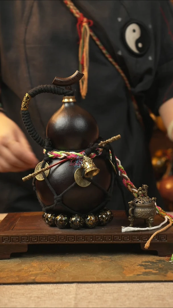 586大漆一物一拍记葫堂出品【不带手串】