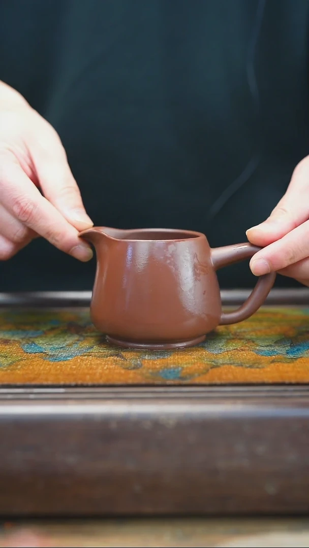 【闪购商品】紫砂茶杯2.18  紫泥  公道杯