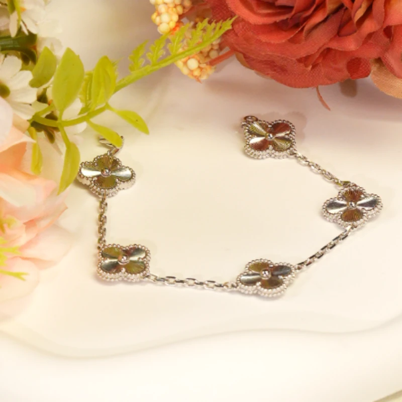 铜合金合成锆石手链 【A1003-3】雷射手链LLS 轻奢时尚设计款-CS