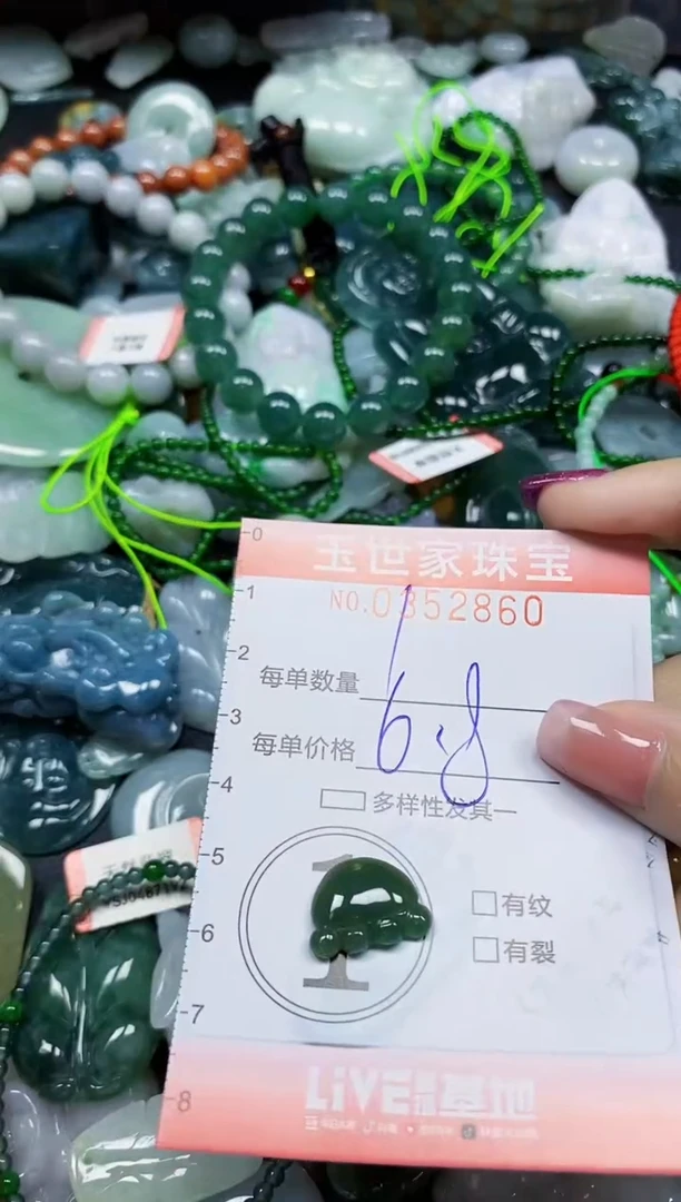 颈饰未镶嵌翡翠翡翠闪购Y0352860