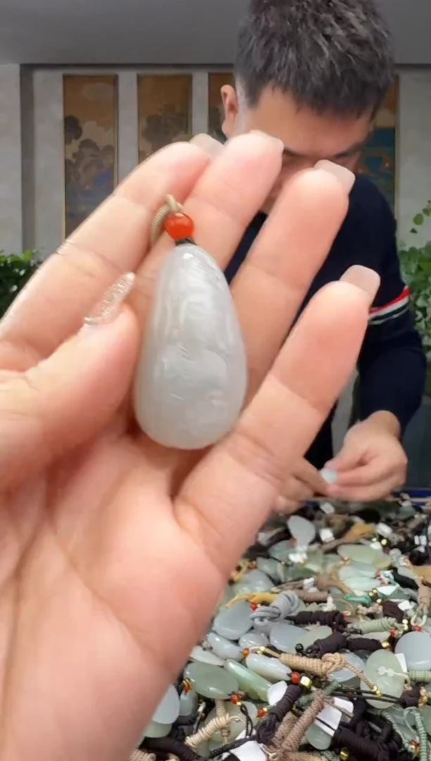 颈饰未镶嵌和田玉拍一发一多样性发货