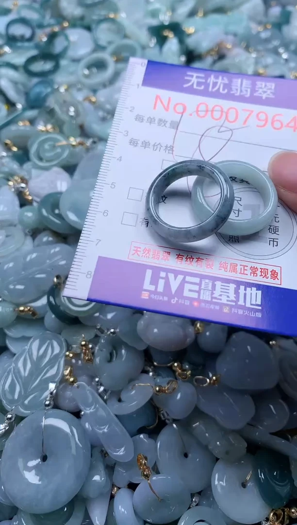 翡翠未镶嵌吊坠(不含链)7964