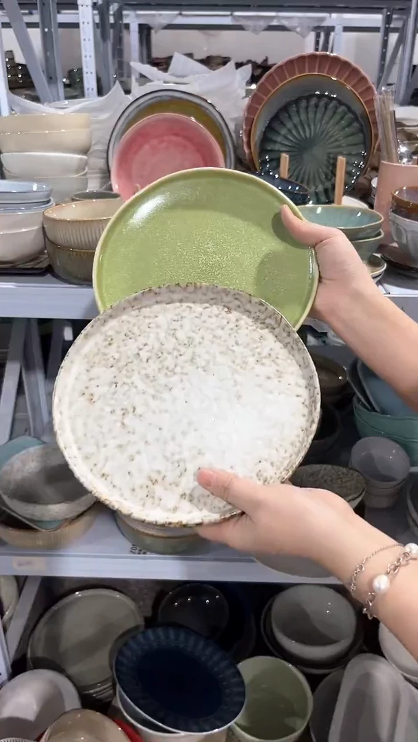 【闪购商品】瓷片外贸尾货瑕疵满20包邮X2 小盘组合