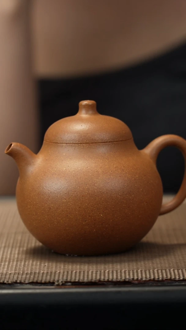 紫砂茶盏黄金段匏瓜170CC