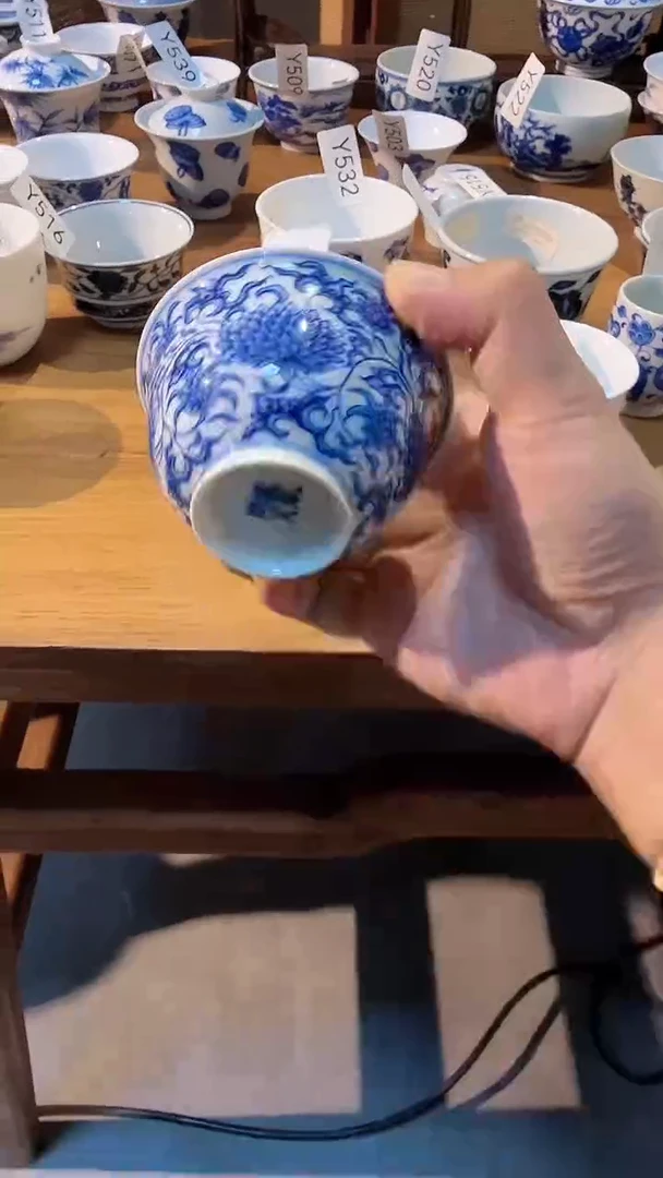 瓷片Y536家庭日用瓷器摆件