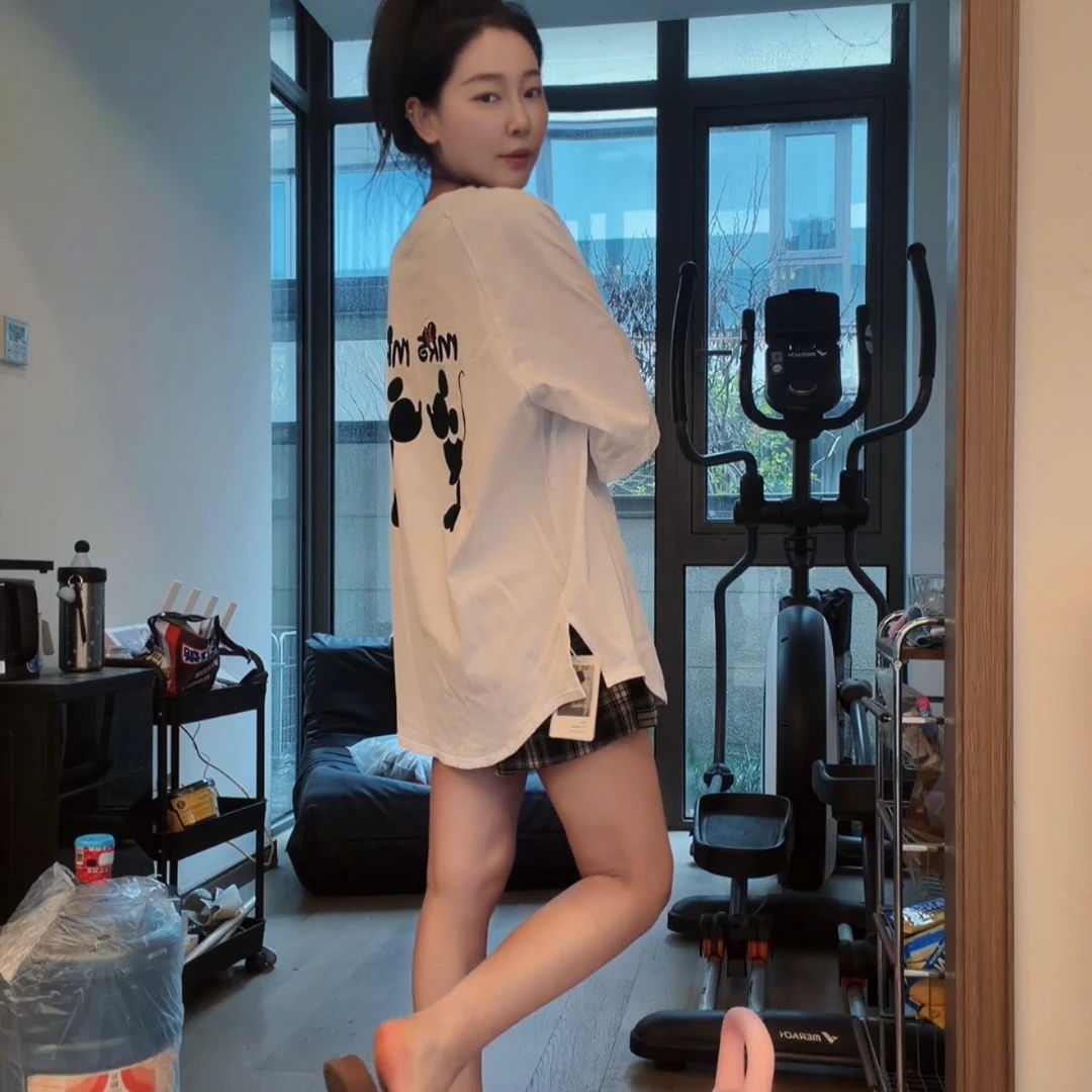 【开心米奇】短袖休闲百搭大码时尚宽松潮流