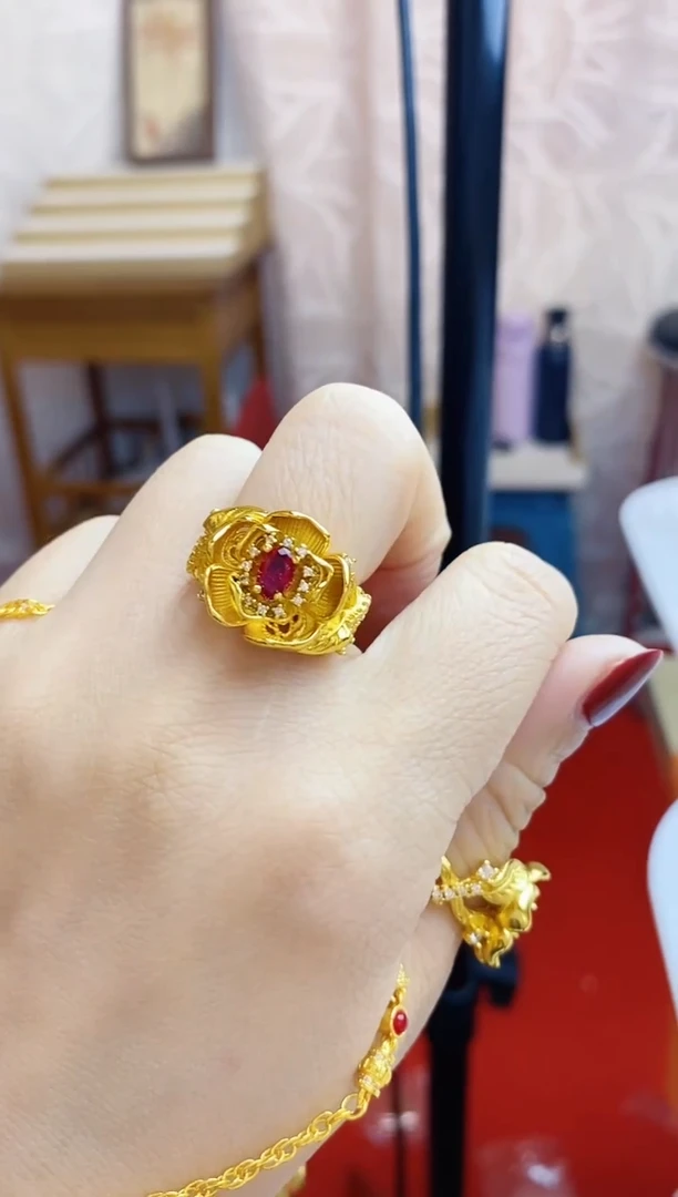 合金无030华颜戒指