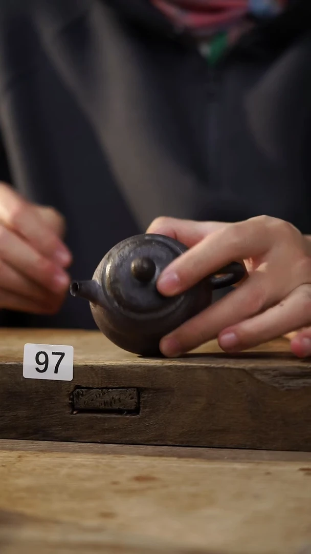 瓷片福利！落单设计师款 小茶壶