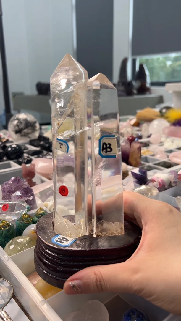 未镶嵌珠宝半成品水晶M635