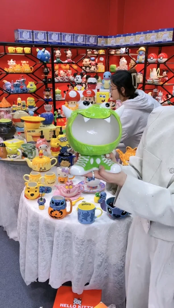 【闪购商品】.@@小怪兽玄关摆件收纳