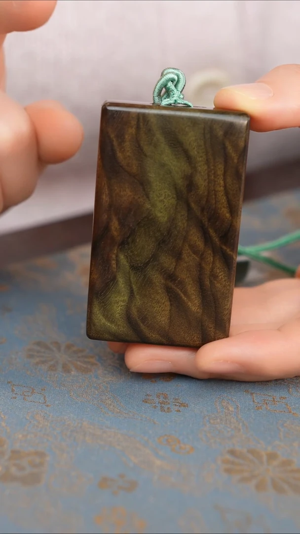 乌木类家具金丝楠阴沉木 满纹无事牌