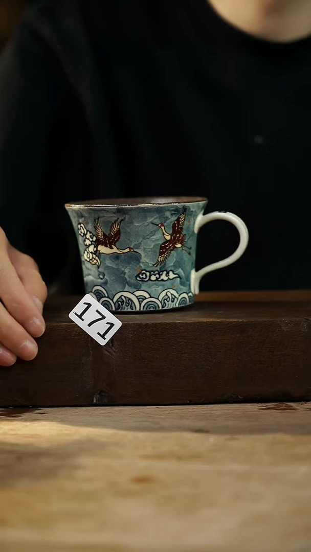 瓷片设计师福利款/釉下咖啡杯