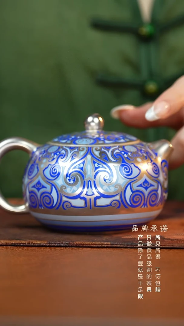 景泰蓝春秋西施壶