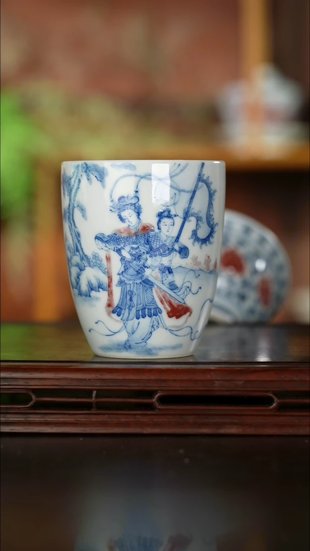 景德镇釉里红瓷器