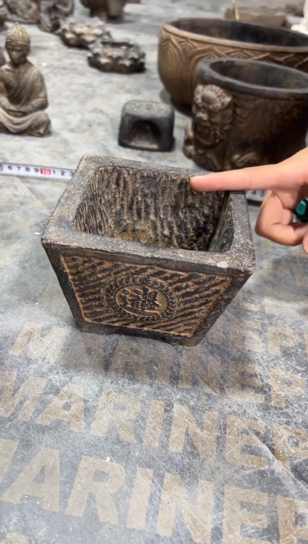 陶土【火山泥】日进斗金盆