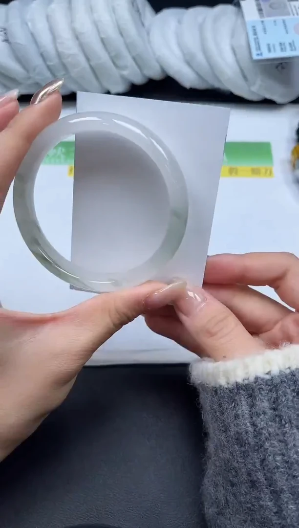 未镶嵌手镯石英质玉017-5758