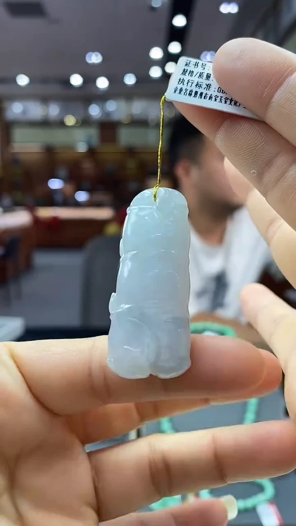 颈饰未镶嵌翡翠竹节  21号