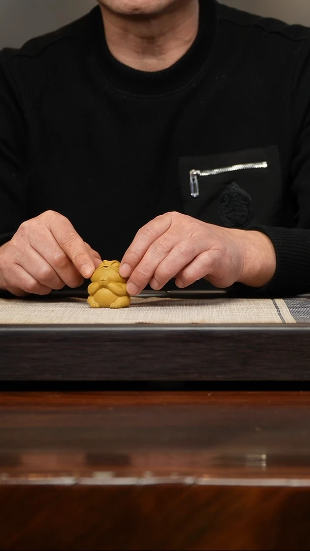 【闪购商品】紫砂茶壶黄金段金蟾