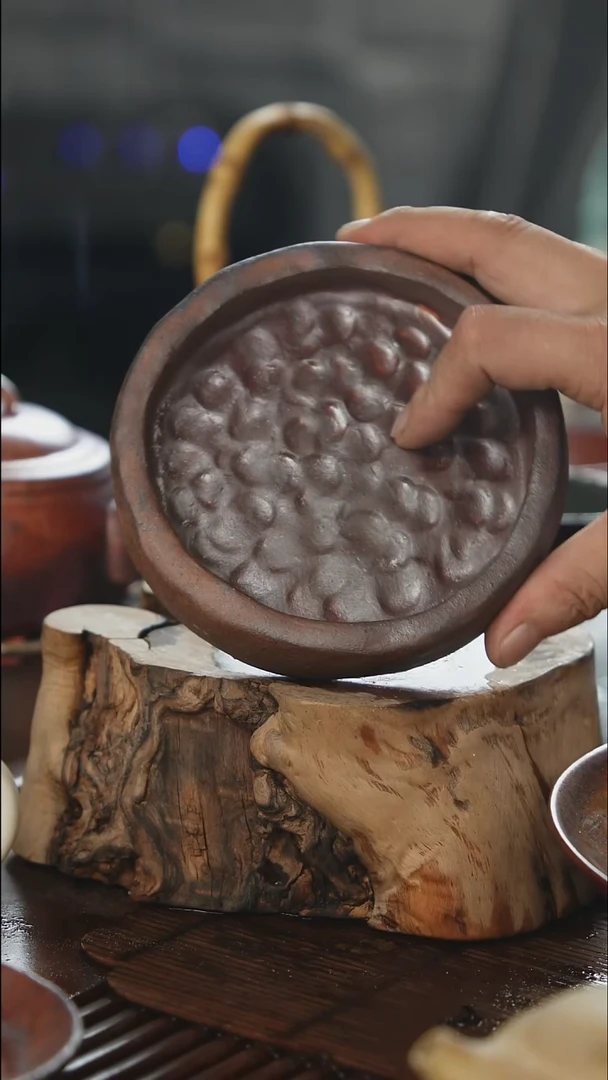 紫砂全手工新款小壶承