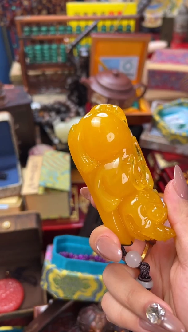 【闪购商品】蜜蜡颈饰未镶嵌——————————