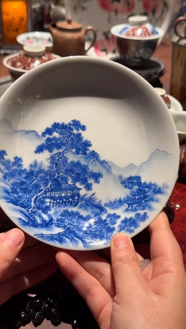 【器不朽】元煦窑青花盖置