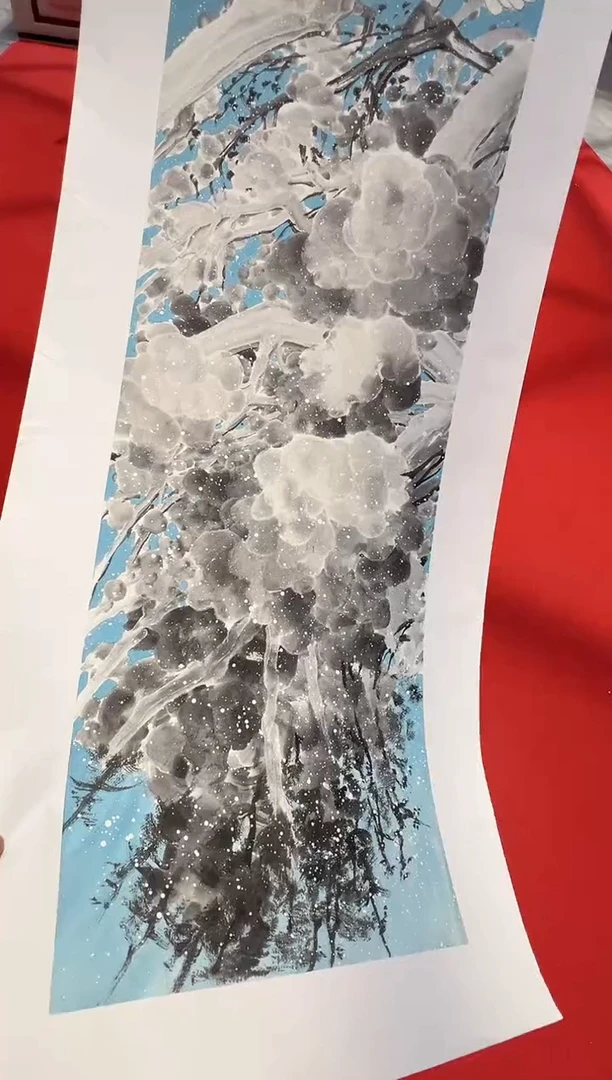 国画周建真老师作品