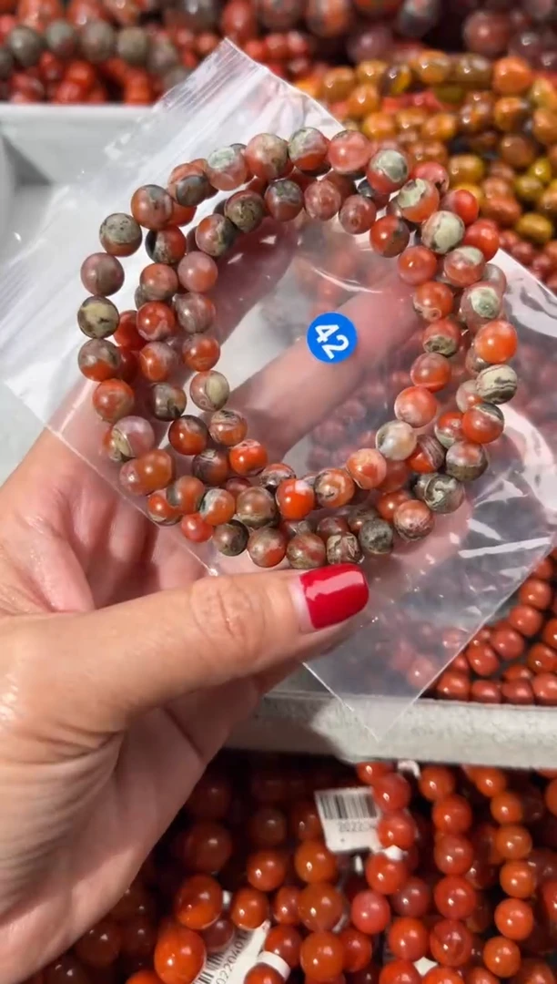 未镶嵌手串南红玛瑙7+