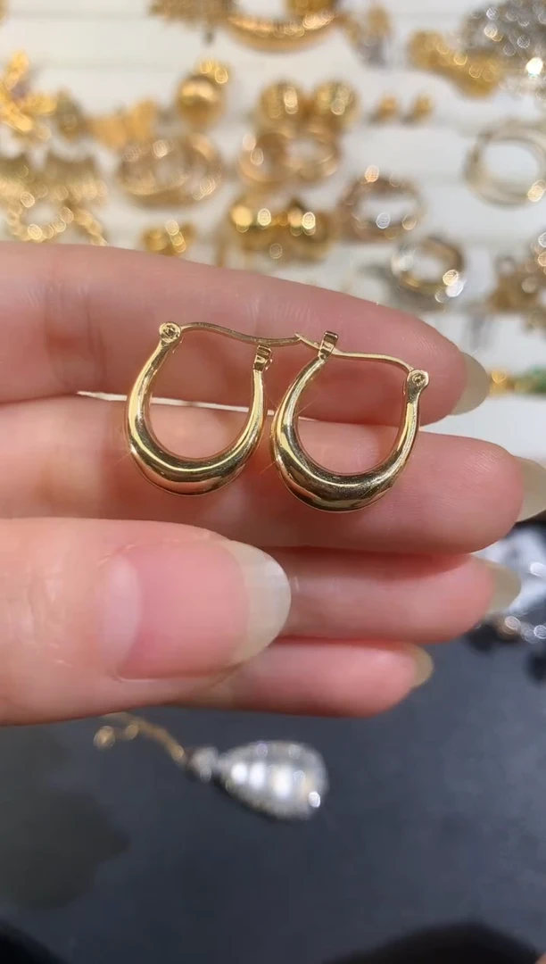 耳饰18K金D459|1130