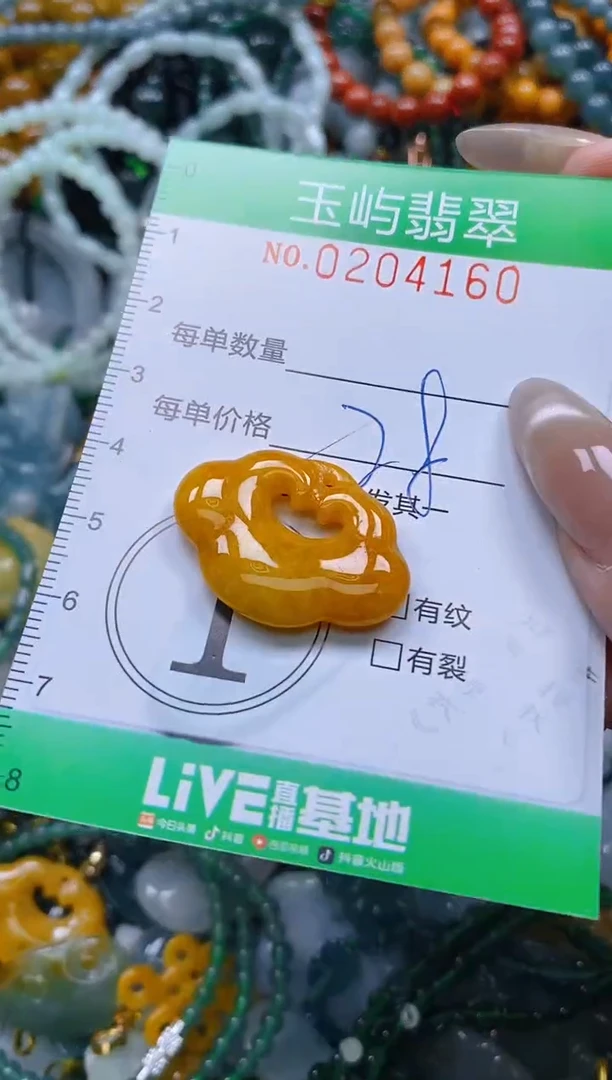 颈饰未镶嵌翡翠闪购0204160多样性发其一