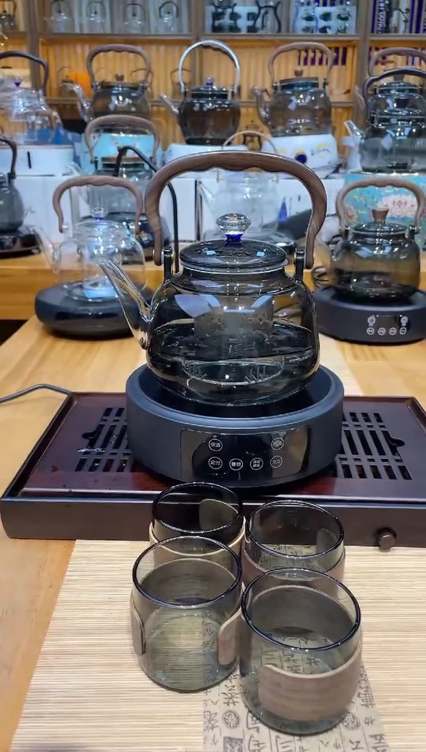 茶简黑炉+富贵星空壶+4卡扣杯