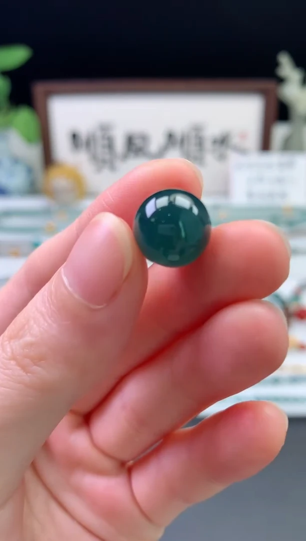 翡翠未镶嵌颈饰0734435868