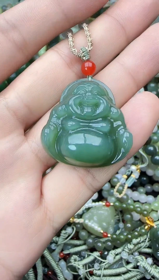 颈饰未镶嵌和田玉拍一发一