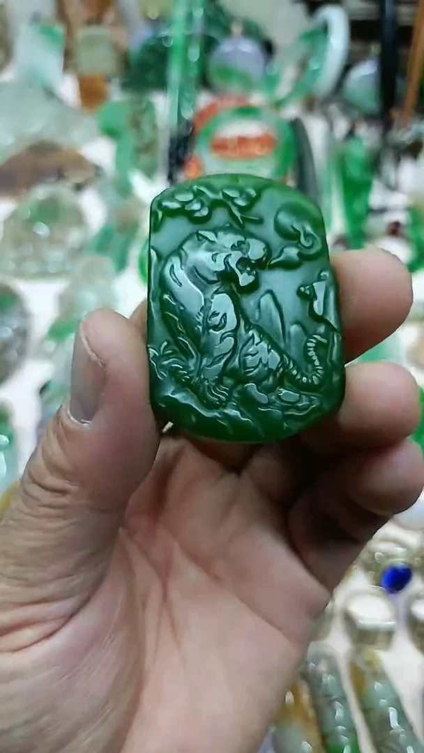 白玉菩提手串直播间的实时画面