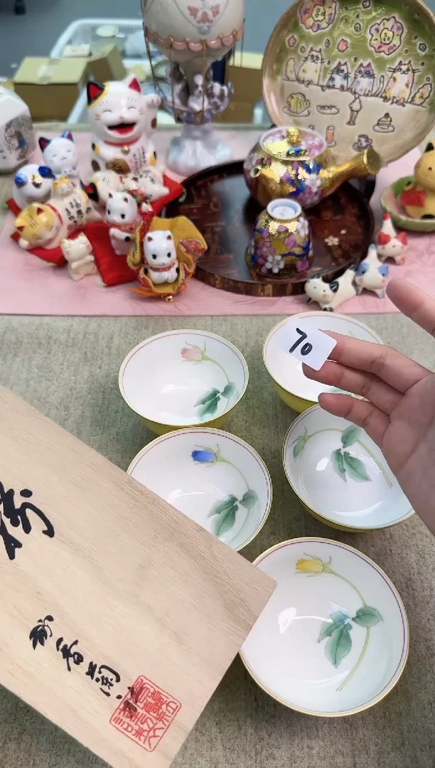 瓷片辰辰的瓷器好看到爆
